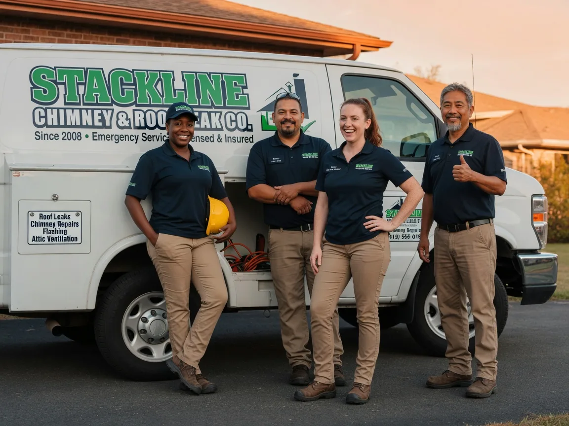 Chimney flashing repair company in Lacona, IA